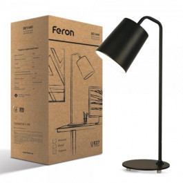 FERON DE1440 під лампу Е27 чорний (40210)