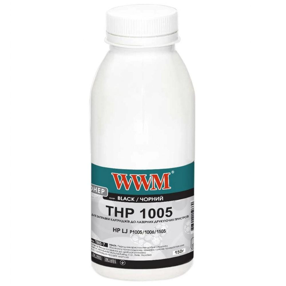 WWM Тонер HP LJ P1005/1006/ 1505, CB435A 150г THP1005 150г (TB85-7) - зображення 1
