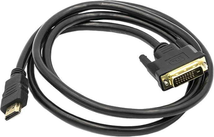 PowerPlant DVI - HDMI 1.5m Black (CA911127) - зображення 1