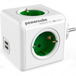 Allocacoc Powercube Original USB Green (1202GN/DEOUP)