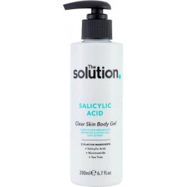 The solution. Гель для тіла The Solution Acid Clear Skin Body Gel для жирної шкіри схильної до подразнень та висип