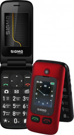 Sigma mobile Comfort 50 Shell Duo Type-C Black-Red