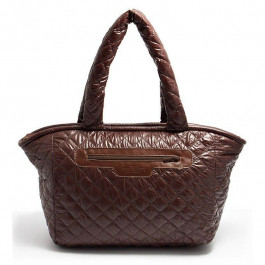Poolparty Универсальная женская сумка-саквояж коричневого цвета (pool-brown-cocoon)