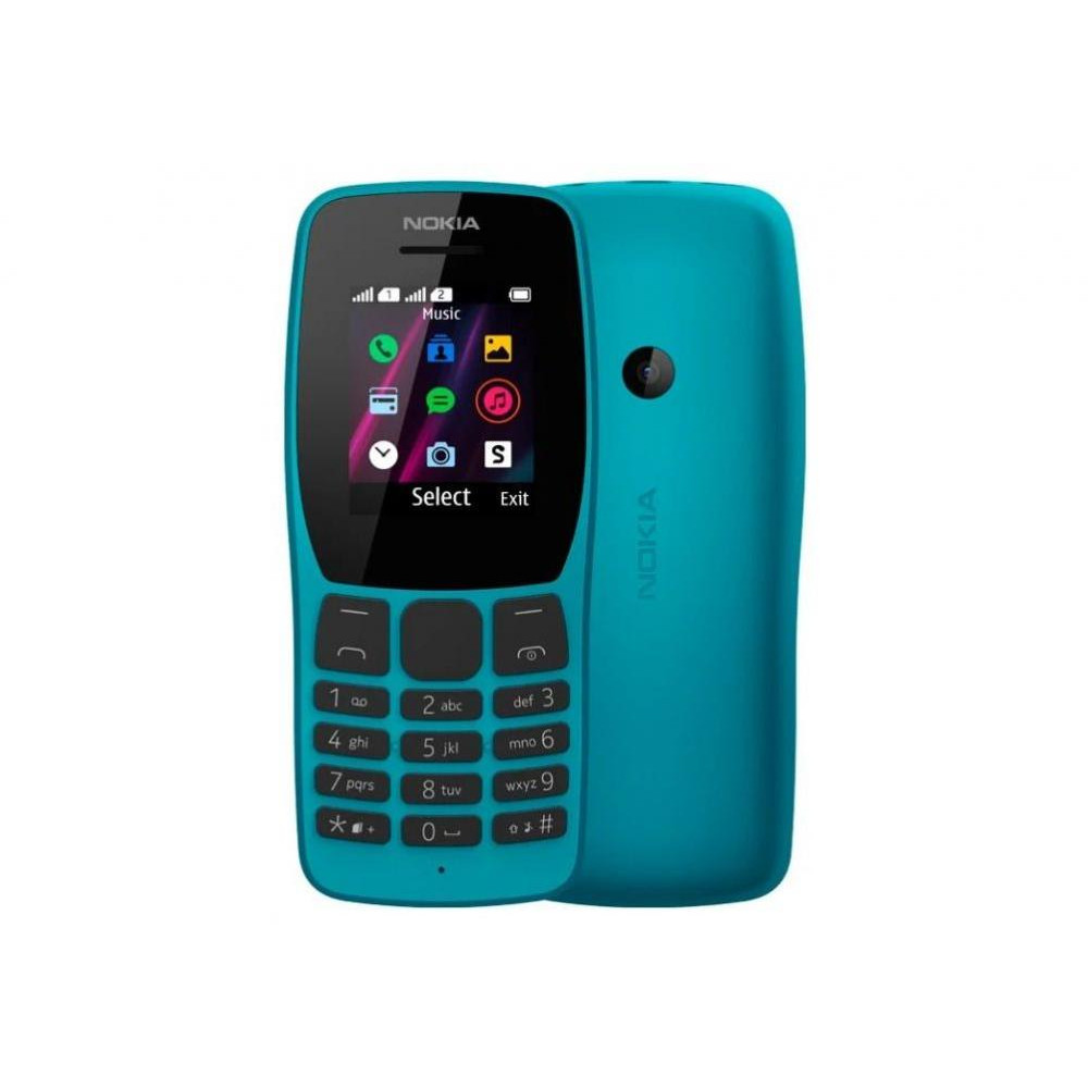 Nokia 110 Dual Sim 2019 Blue (16NKLL01A04) - зображення 1