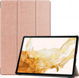 BeCover Чохол-книжка Smart Case для Samsung Galaxy Tab S9 Plus/S9 FE Plus 12.4" Rose Gold (710326)
