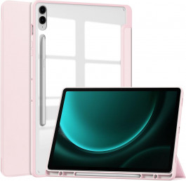 BeCover Чохол-книжка Soft Edge з кріпленням для Samsung Galaxy Tab S9 Plus/S9 FE Plus Pink (710408)