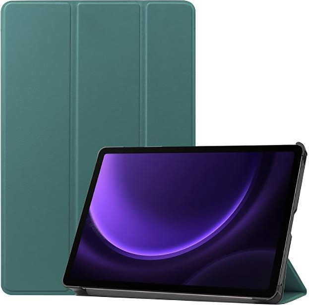BeCover Чохол-книжка Smart Case для Samsung Galaxy Tab S9 SM-X710/S9 FE SM-X510 Dark Green (710410) - зображення 1