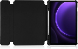 BeCover Чохол 360° для Samsung Galaxy Tab S9 SM-X710/SM-X716/S9 FE SM-X510/SM-X516B Black (710432)