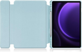 BeCover Чохол 360° для Samsung Galaxy Tab S9 SM-X710/SM-X716/S9 FE SM-X510/SM-X516B Light Blue (710435)