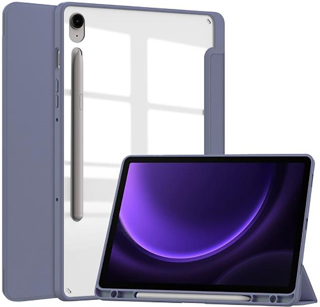 BeCover Чохол-книжка Soft Edge з кріпленням для Samsung Galaxy Tab S9/S9 FE 11.0" Purple (710443) - зображення 1
