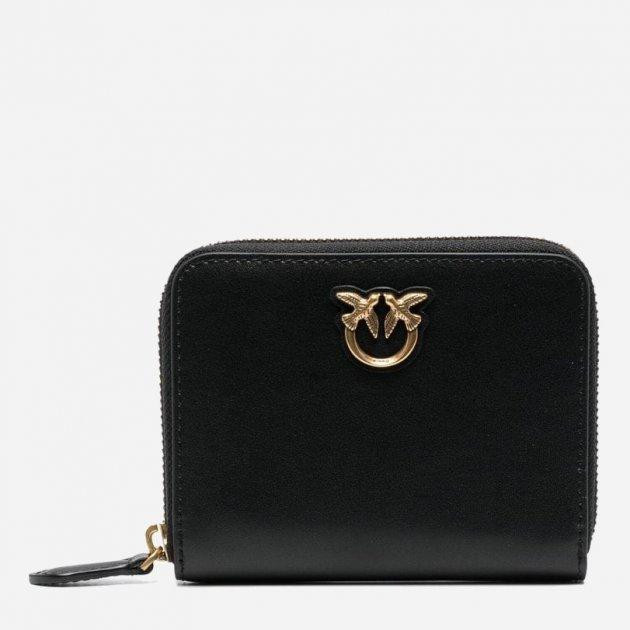 Pinko Жіночий гаманець  TAYLOR ZIP AROUND VITELLO SETA чорний (100249A0F1Z99Q) - зображення 1