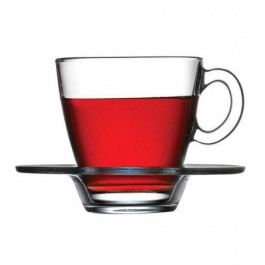 Pasabahce Набор чашек и блюдец для чая Aqua 95040 (КЛ-95040)