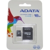 ADATA 16 GB microSDHC class 10 + SD adapter AUSDH16GCL10-RA1 - зображення 1