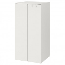 IKEA SMASTAD / PLATSA(894.282.73) гардероб, білий / білий
