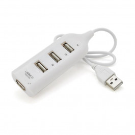 Voltronic USB2.0 4хUSB2.0 White (DNS-HUB4-OW/19155)