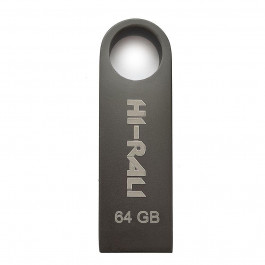 Hi-Rali 64 GB USB Flash Drive (HI-64GBSHBK)