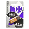 Hi-Rali 64 GB Stark Series USB 2.0 Gold (HI-64GBSTGD) - зображення 2
