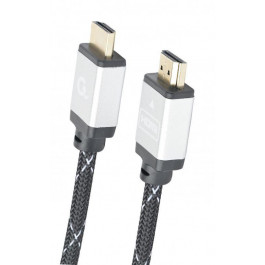 Cablexpert Select Plus HDMI 1m Gray/Black (CCB-HDMIL-1M)