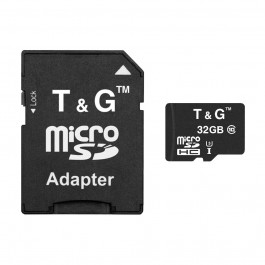 T&G 32 GB microSDHC CLASS 10 UHS-I (U3) + SD-adapter TG-32GBSD10U3-01