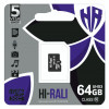 Hi-Rali 64 GB microSDXC class 10 UHS-I (U3) HI-64GBSDU3CL10-00 - зображення 2