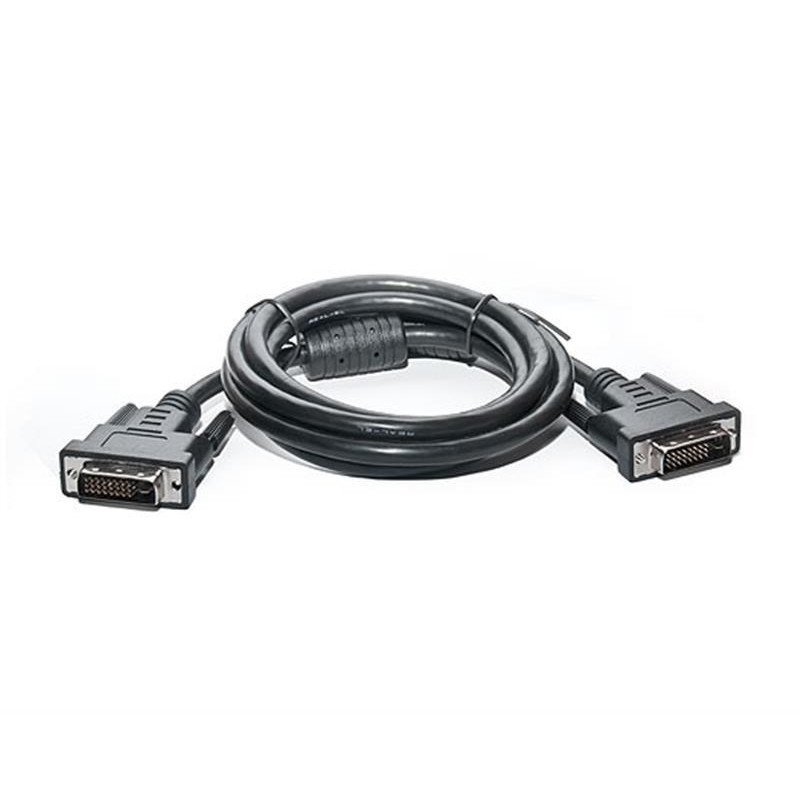 REAL-EL DVI to DVI 24+1pin, 1.8m Pro black (EL123500038) - зображення 1