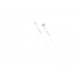 SkyDolphin S07L TPE High Elastic Line USB to Lightning 1m White (USB-000593)