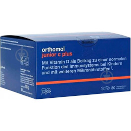 Orthomol Junior C Plus  зі смаком апельсину курс 30 днів 90 шт./уп.