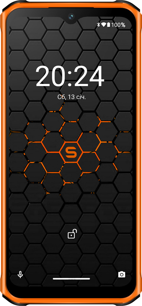 Sigma mobile X-treme PQ56 Black-Orange - зображення 1