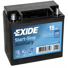 Exide 6СТ-15 Аз AUXILIARY EK151