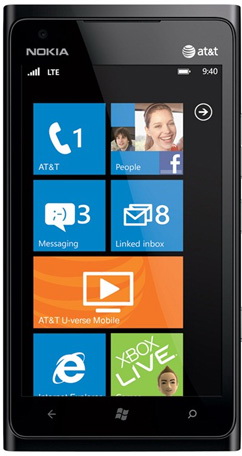 Nokia Lumia 900 (Black) - зображення 1