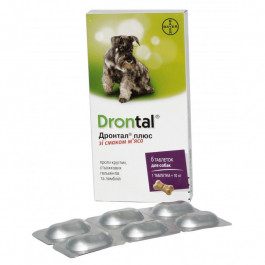 Bayer Drontal Plus для собак 1 таблетка (17092)