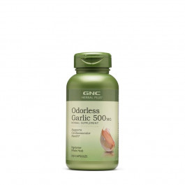 GNC Herbal Plus Odorless Garlic 500 mg, 100 таблеток