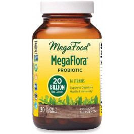 MegaFood Пробіотик MegaFlora,  30 капсул (51494102053)