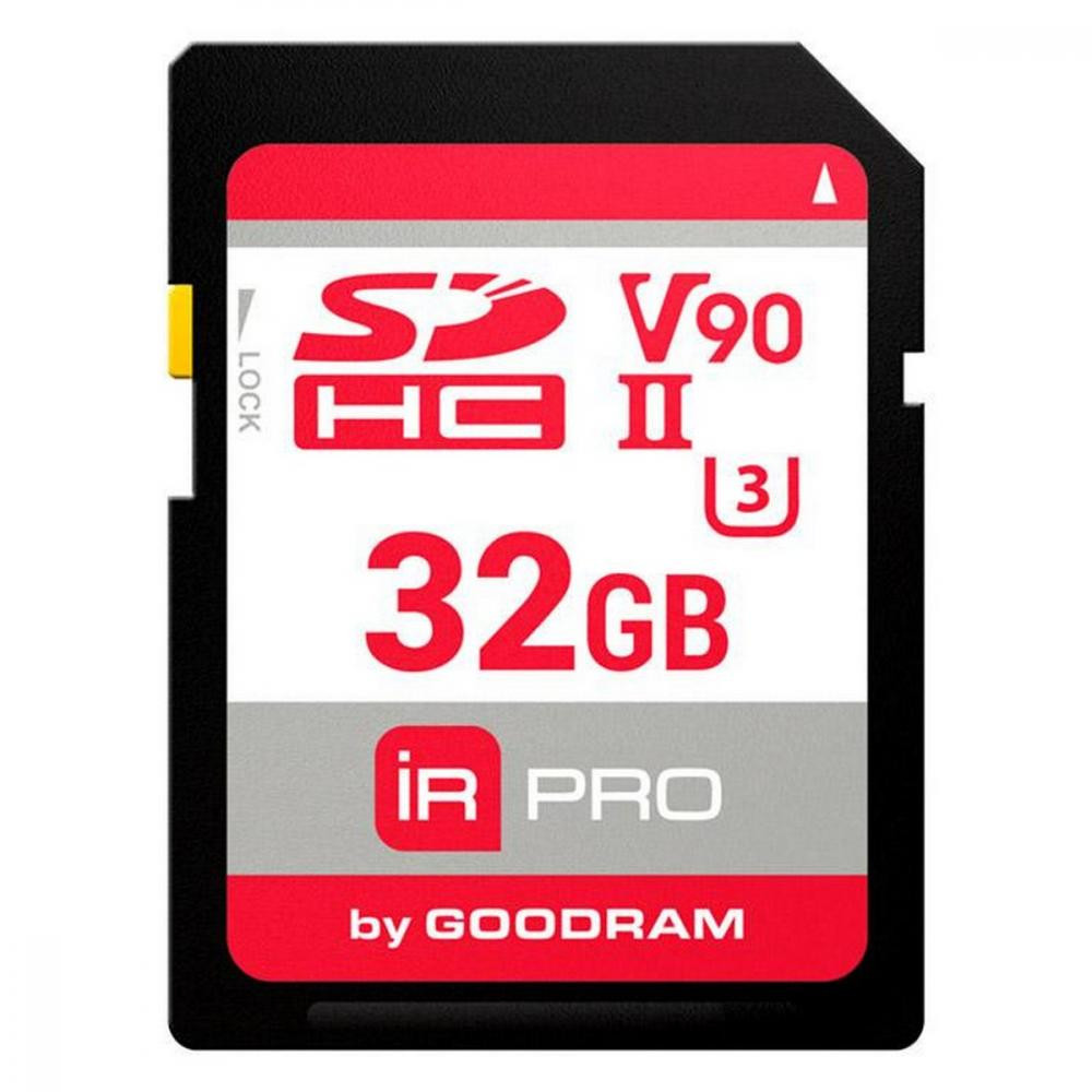 GOODRAM 32 GB SDHC UHS-II U3 IRDM PRO IRP-S9B0-0320R11 - зображення 1