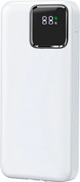 WIWU JC-18 Power Bank 10000mAh LED Battery Capacity White