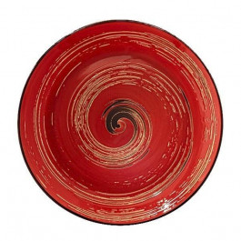Wilmax Тарелка обеденная  Spiral Red WL-669214 / A (25,5см)
