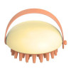 MASIL Щітка-масажер  Head Cleaning Massage Brush силіконовий, для шкіри голови (жовтий) - зображення 1