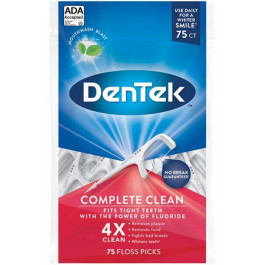DenTek Флос-зубочистки  Комплексне очищення 75 шт. (047701000106)