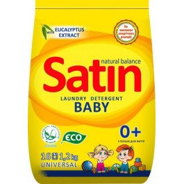 Satin Стиральный порошок детский 1.2 кг (4823069702885)