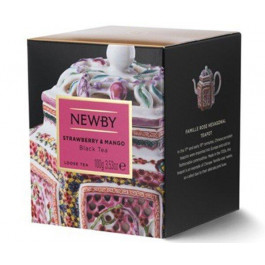 Newby Черный чай Клубника и Манго 100 г картон (220130)