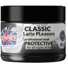 Ronney Маска  Classic Latte Pleasure для всіх типів волосся 300 мл (5060589155695)