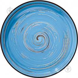Wilmax Тарелка обеденная  Spiral Blue WL-669619 / A (23см)