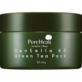 Pureheal's Восстанавливающая маска  с экстрактом центеллы 65 и зеленым чаем 130 г (8809485337357)