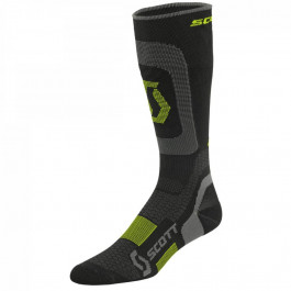 Scott шкарпетки  Compression чорно/жовтий / розмір 45-47