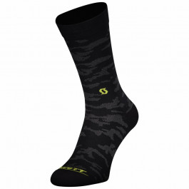Scott шкарпетки  TRAIL CAMO чорний/жовтий / розмір 45-47