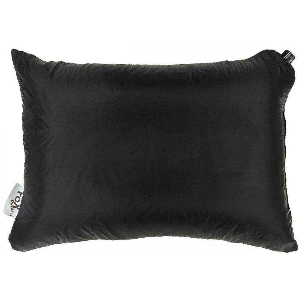 Fox Outdoor Travel Pillow, inflatable, black (31763A) - зображення 1
