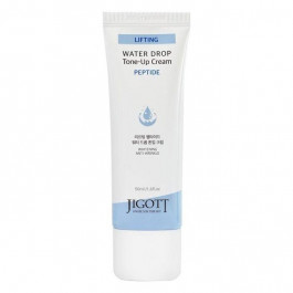 Jigott Зволожуючий крем для обличчя  Пептиди Lifting Peptide Water Drop Tone Up Cream 50 мл (8809541282232)