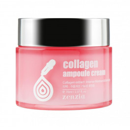 Zenzia Крем для лица  Коллаген Collagen Ampoule Cream 70 мл (8809541030386)