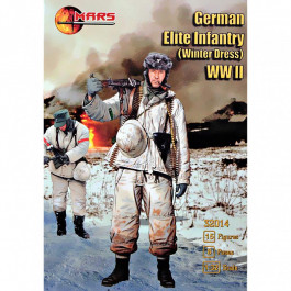 Mars Figures Немецкая элитная пехота (зимняя униформа) Второй мировой войны (MS32014)