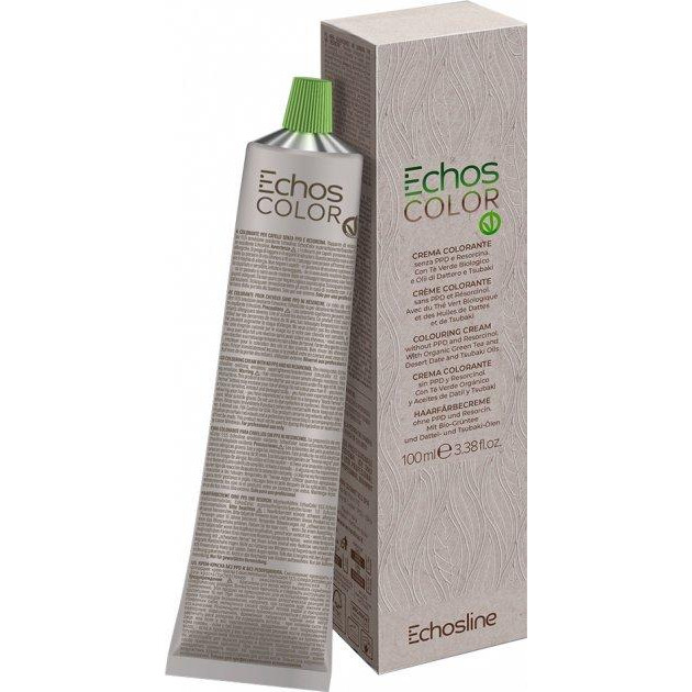 ECHOSLINE Крем-фарба для волосся  Echos Color Vegan Cream № 6. 0 натуральний холодний темний блонд 100 мл (800 - зображення 1